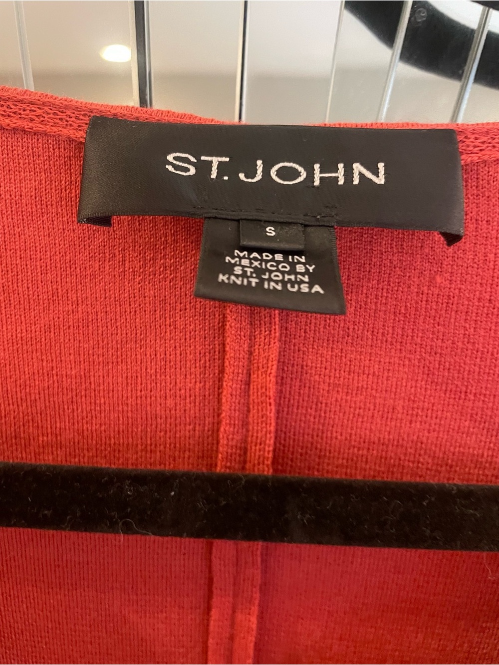St. John Collection Colorblock Zip-Front Cardigan - Picture 5 of 5